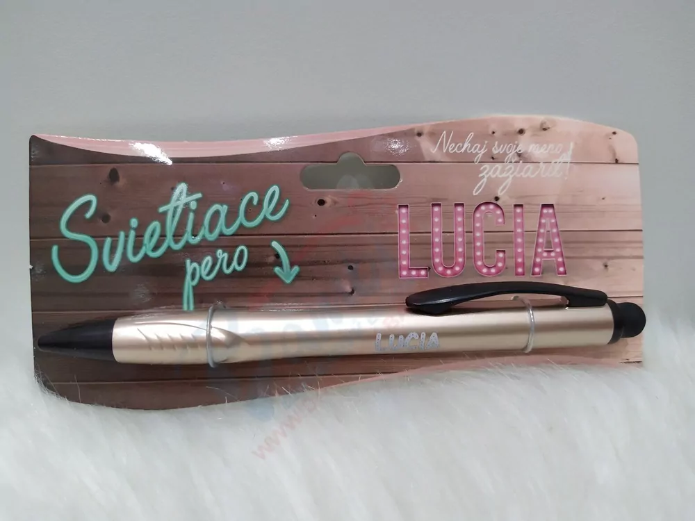 Svietiace pero Lucia