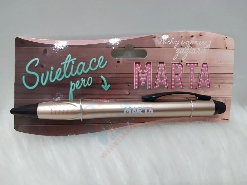 Svietiace pero Marta