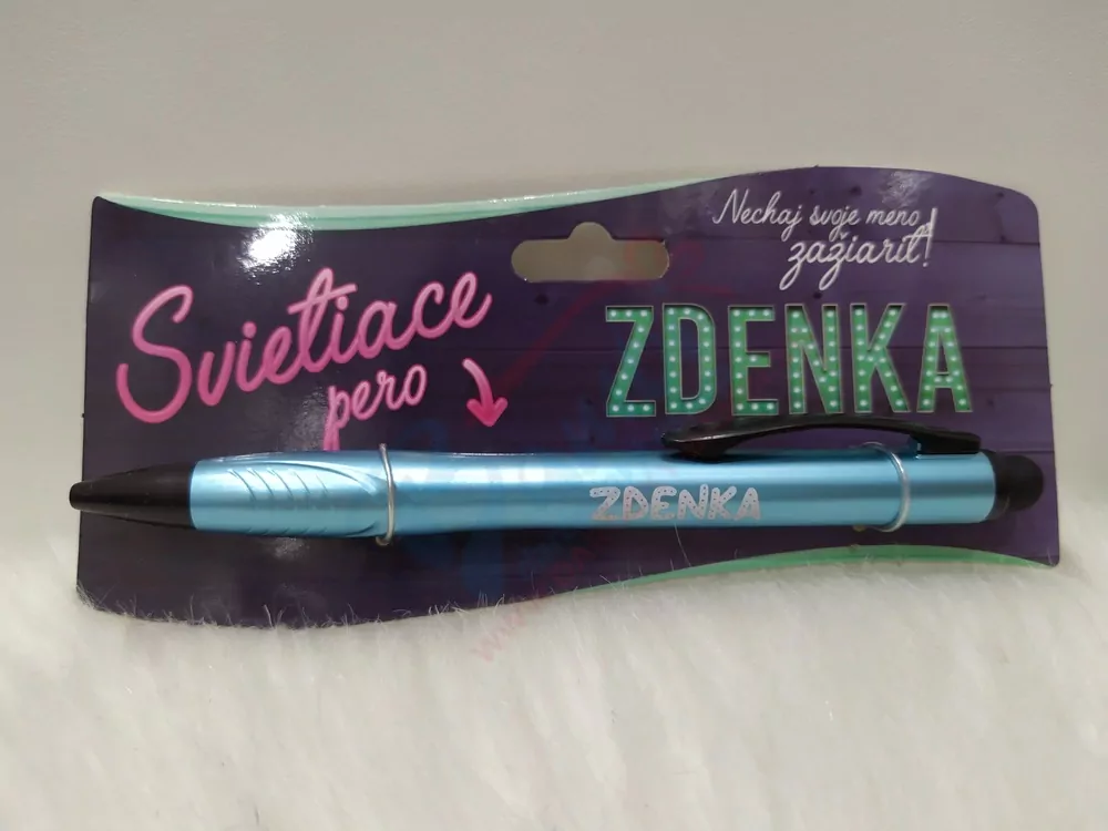 Svietiace pero Zdenka