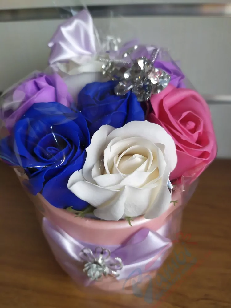 Mydlový flower box Color7