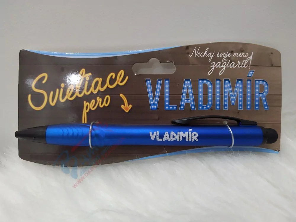 Svietiace pero Vladimír