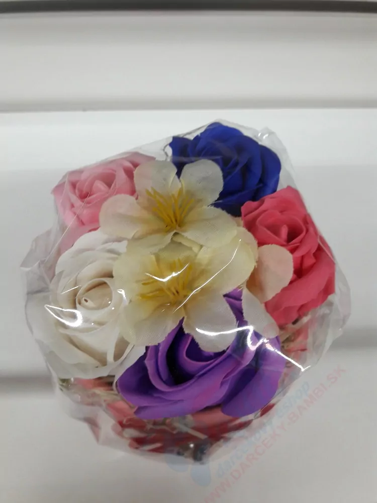 Mydlový flower box Mix 6