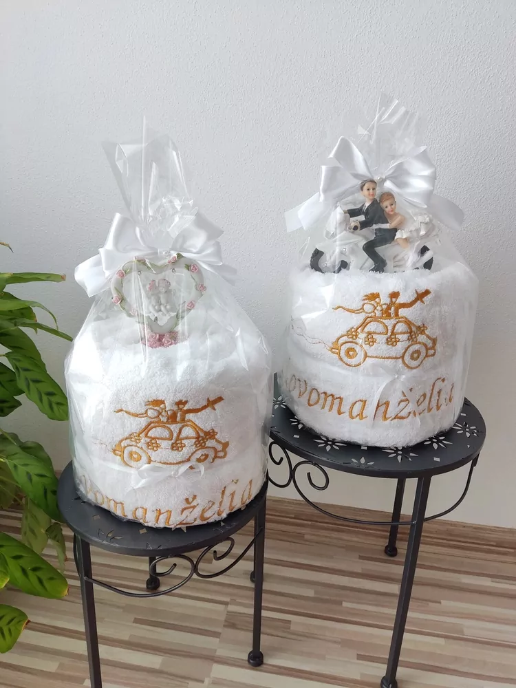 Osušková torta- novomanželia