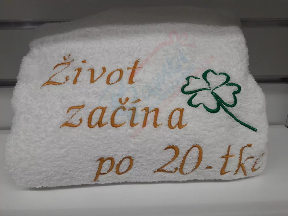 Darčekový set Život začína po 20-tke