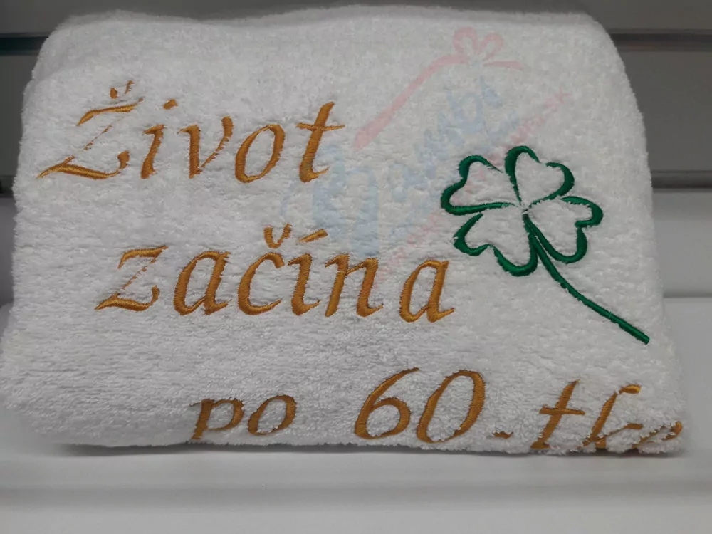 Darčekový set Život začína po 60-tke