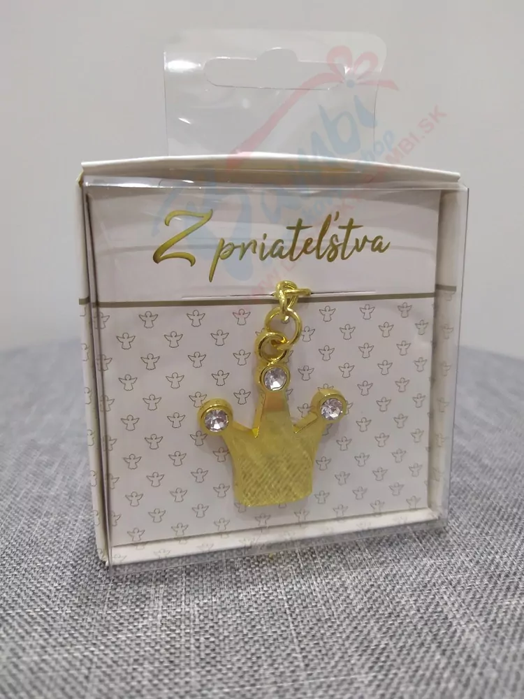 Kľúčenka Z priateľstva-korunka