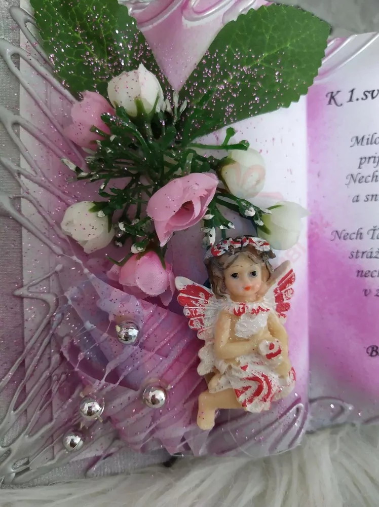 Knižka k 1. sv. prijímaniu-ružová