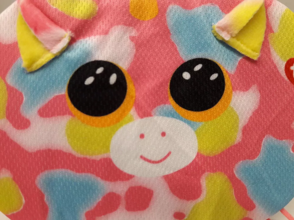 Detské rúško farebná žirafa