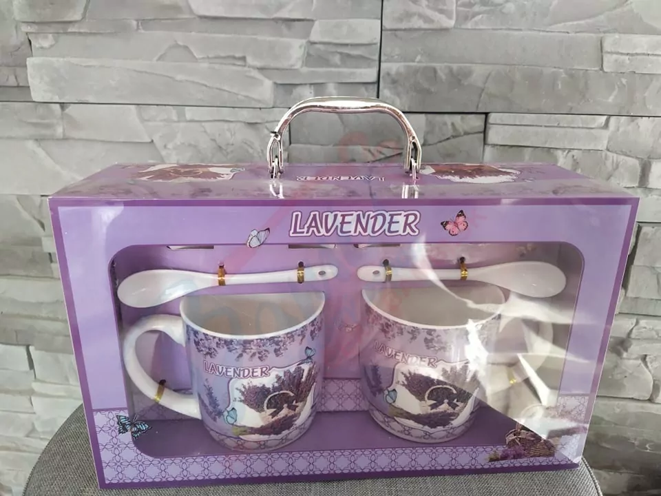 Keramická sada - lavender