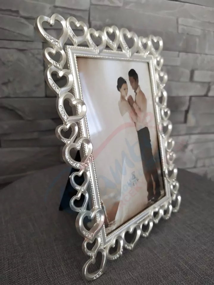 Fotorámik kovový - na svadobnú fotografiu