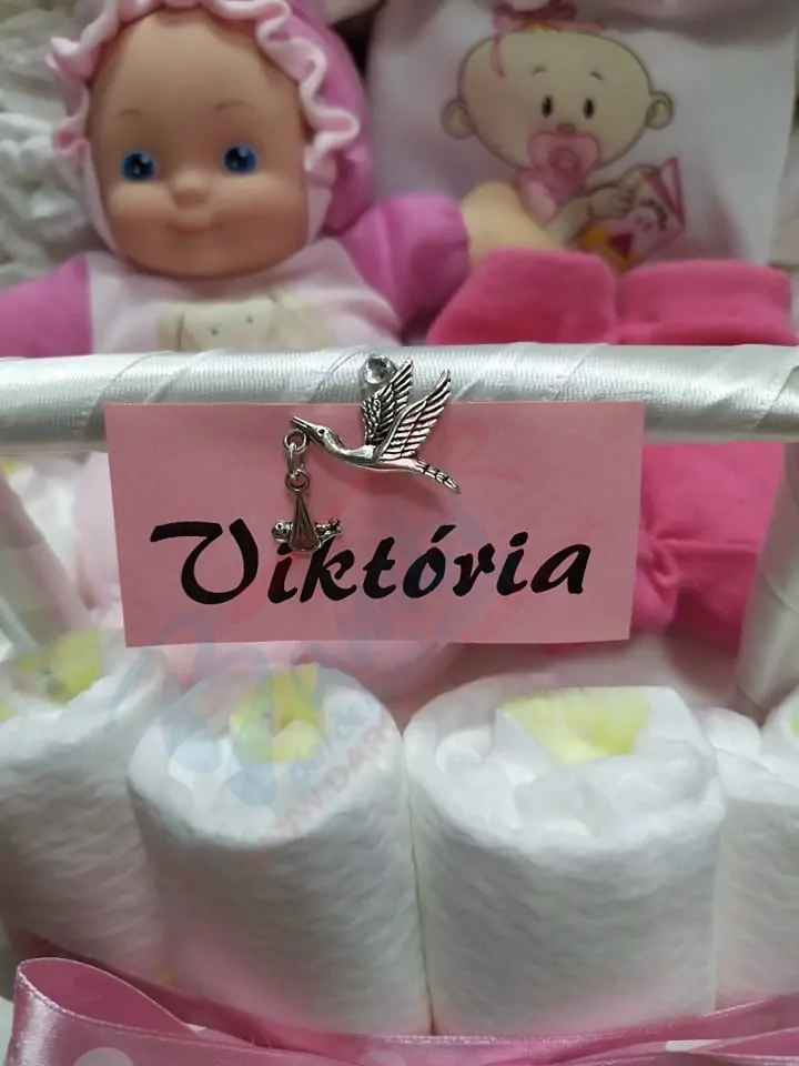 Kočík s bábikou a menom bábätka