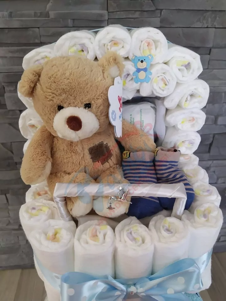 Plienková torta kočík exclusive s osuškou