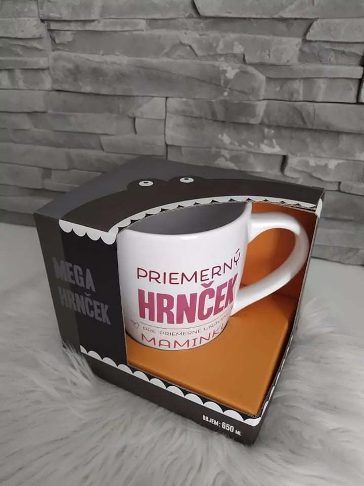 Megahrnček - Priemerný hrnček pre priemerne unavenú maminku