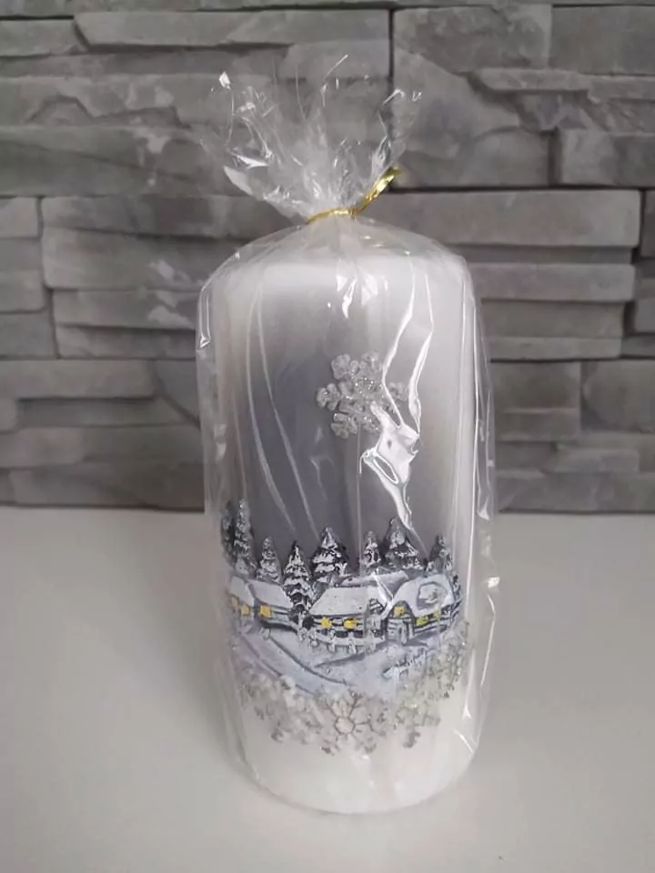 xSviečka s 3D obrázkom