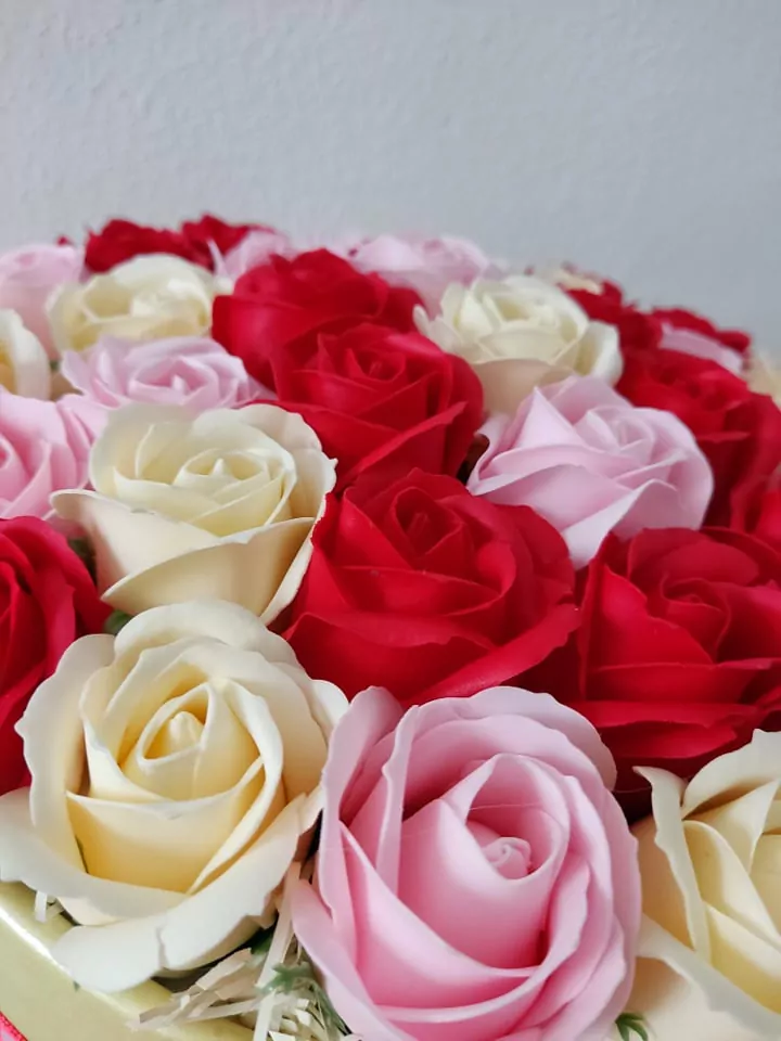 Flowers box - Ruže maxi