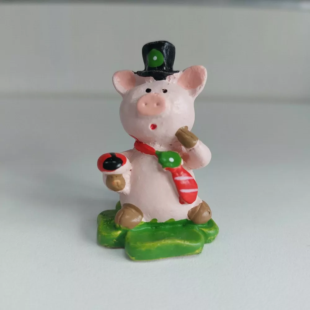 Prasiatko pre šťastie- v taštičke