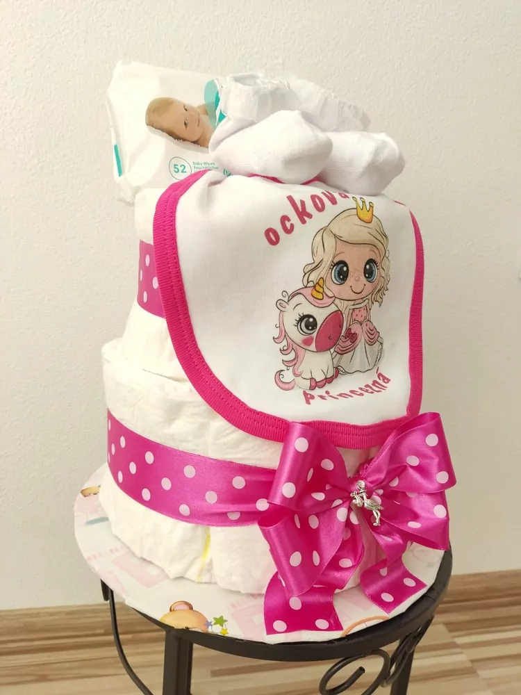 Dvojposchodová torta pre Ockovu princeznú