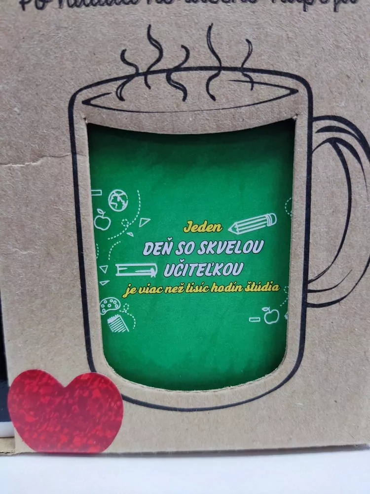 Meniaci sa hrnček - Učiteľka