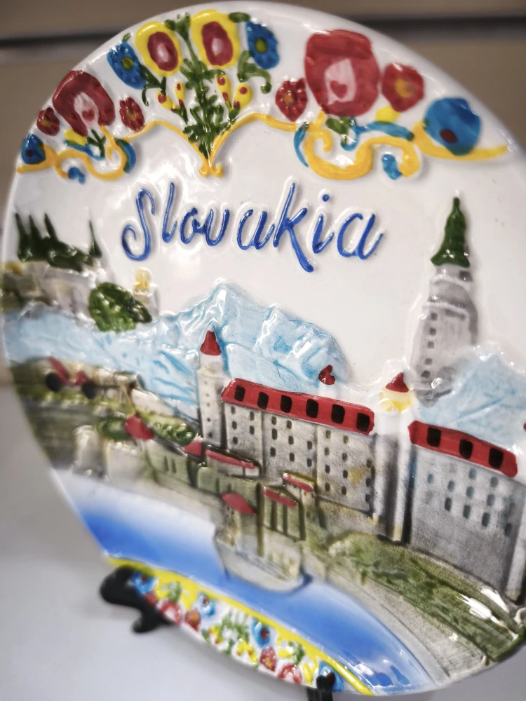 Dekoratívny tanier Slovakia 
