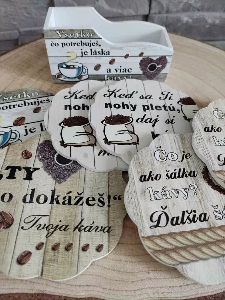 Podložka pod šálku - káva