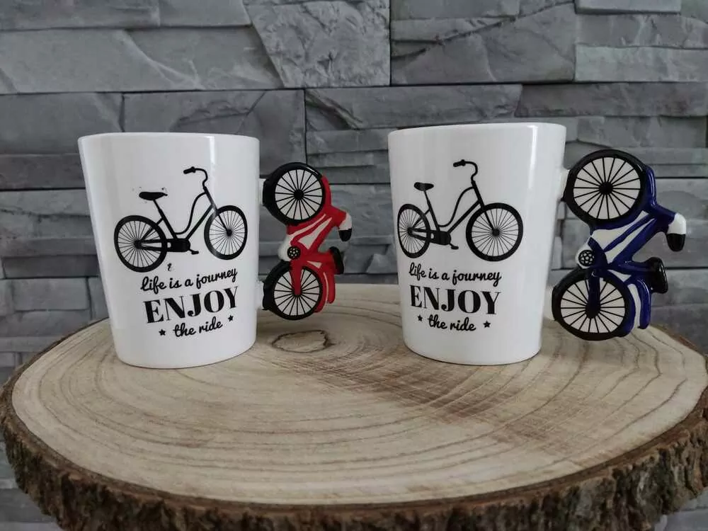 Hrnček - Bicykel modrý
