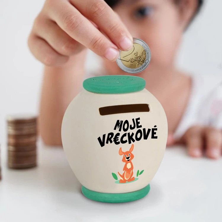 Pokladnička bambusová Moje vreckové
