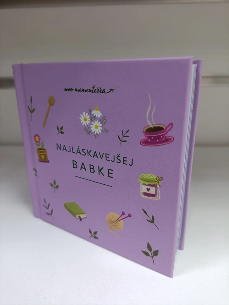 Mini kniha - Najláskavejšej babke