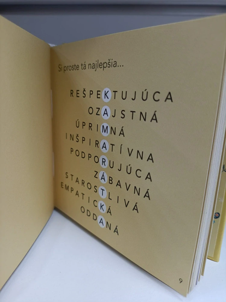 Mini kniha - Najlepšej kamarátke 