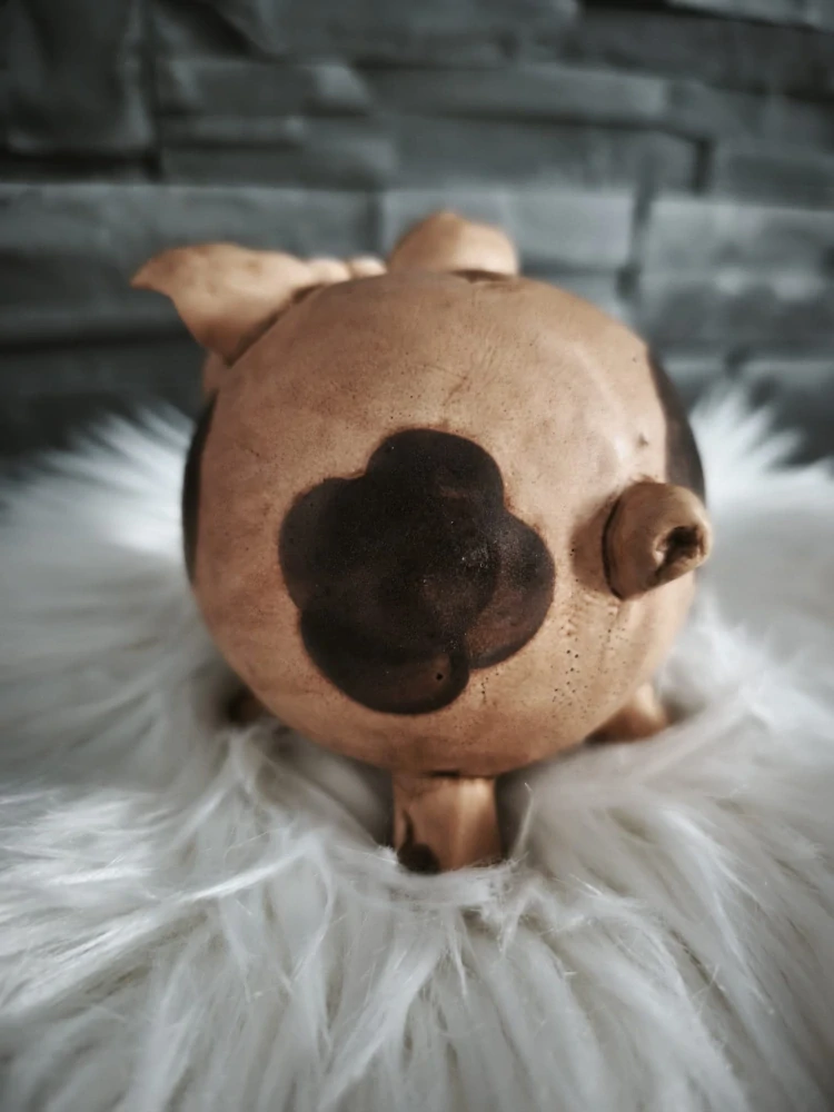 Pokladnička – hlinené prasiatko s vyberaním cez nos 🐷💰