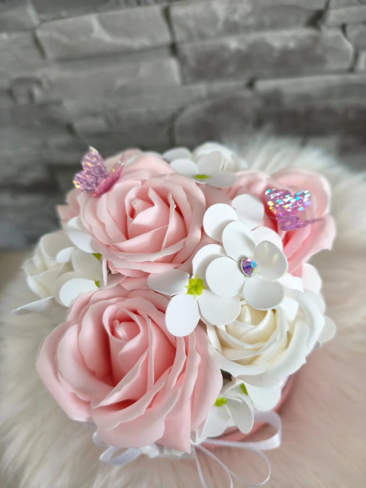 Mydlový box s ruženčekom