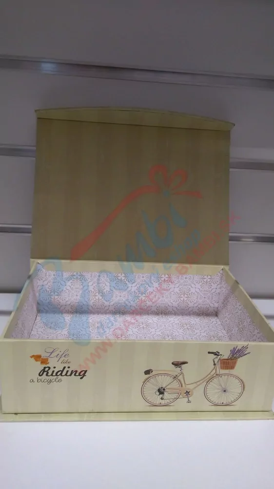 Krabička na šperky bicykel 2