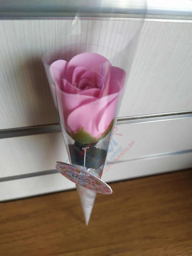 Mydlová ruža mini ružová