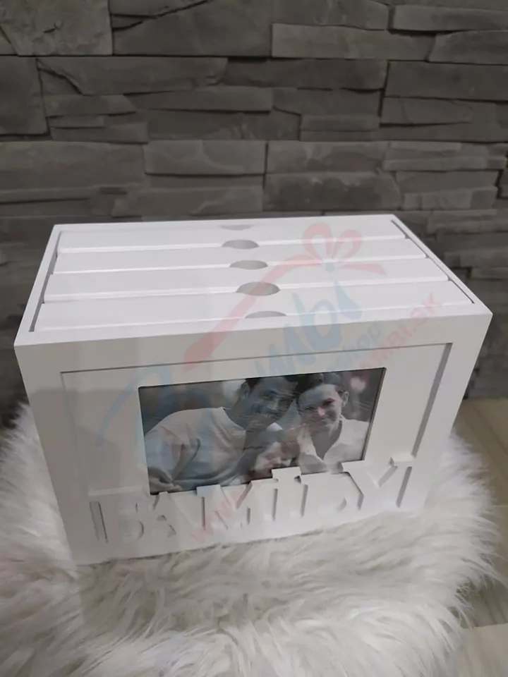 Drevený FOTOBOX na 96 fotiek ,,13x18,,