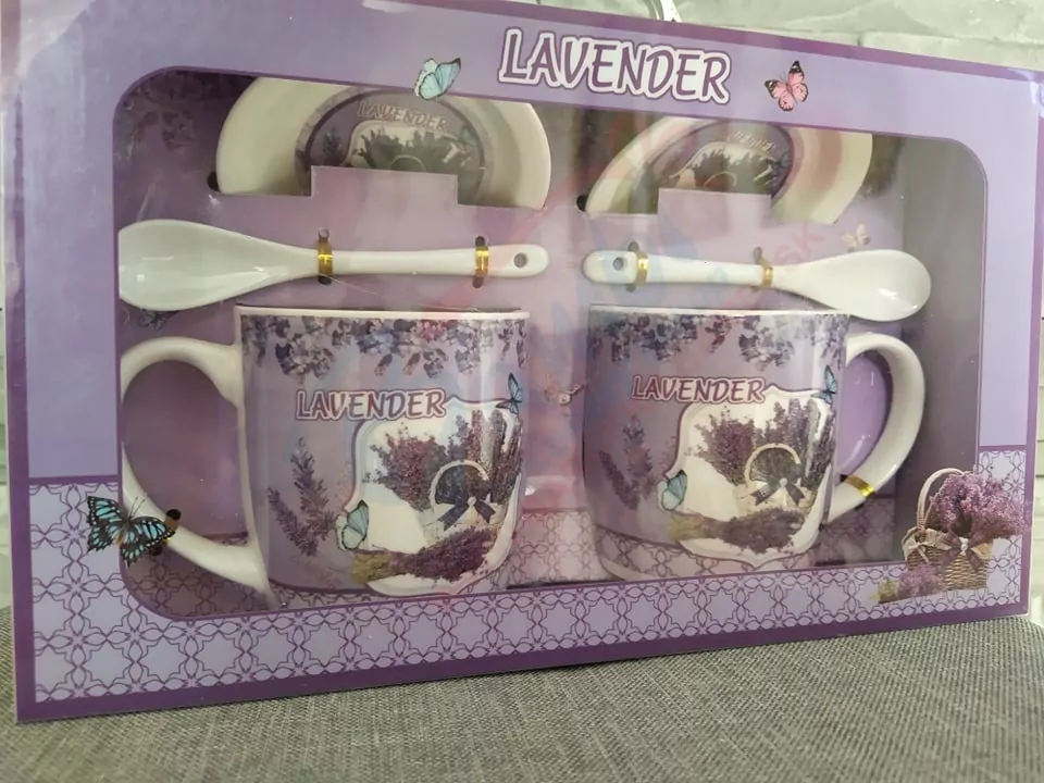 Keramická sada - lavender