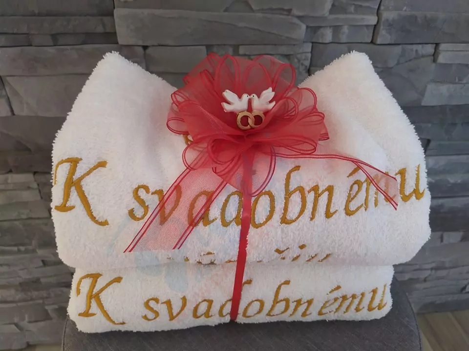 Darčekový set osušiek k svadobnému výročiu