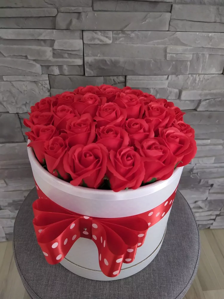 Flowers box z 30 ružičiek
