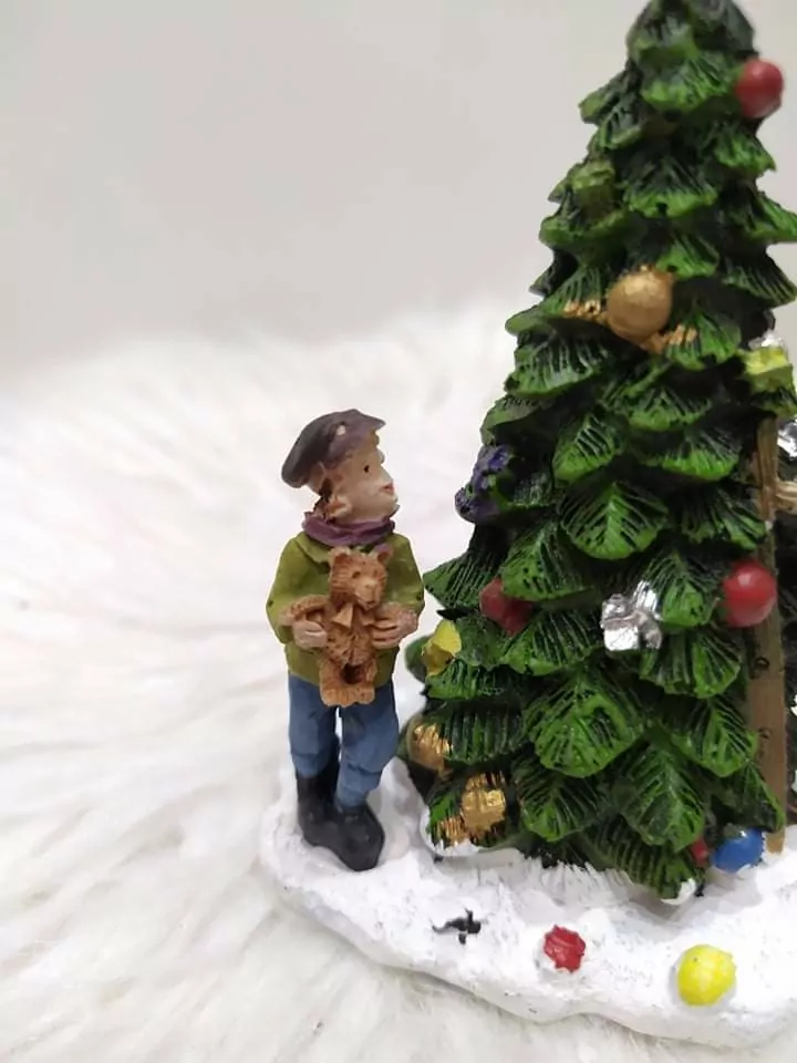 xDekorácia vianočný stromček