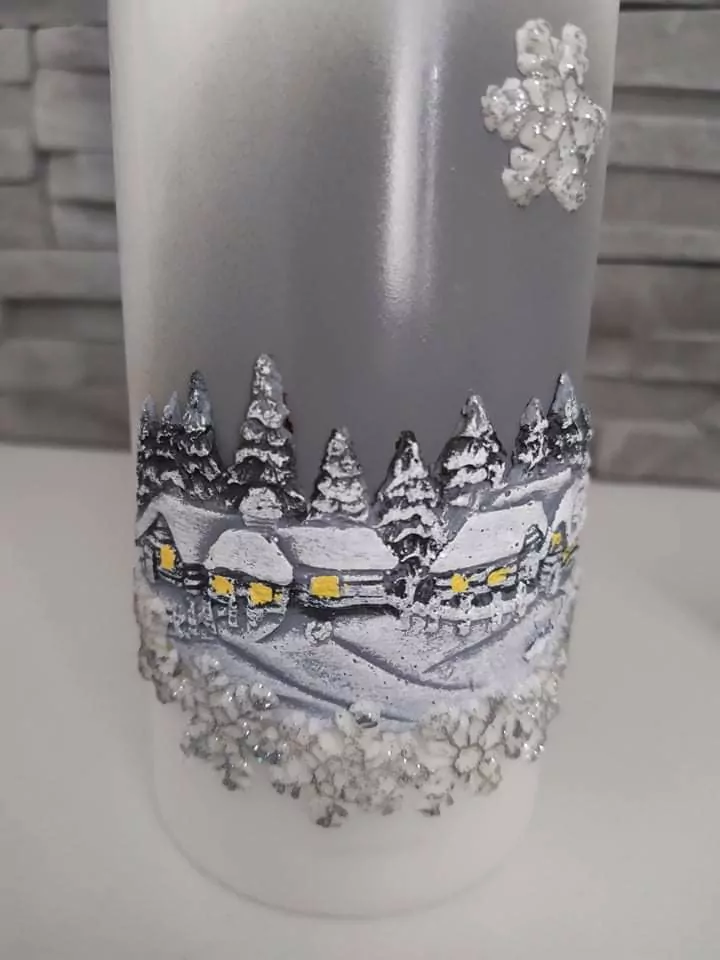 xSviečka s 3D obrázkom