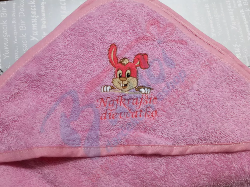 Detská vyšívaná osuška