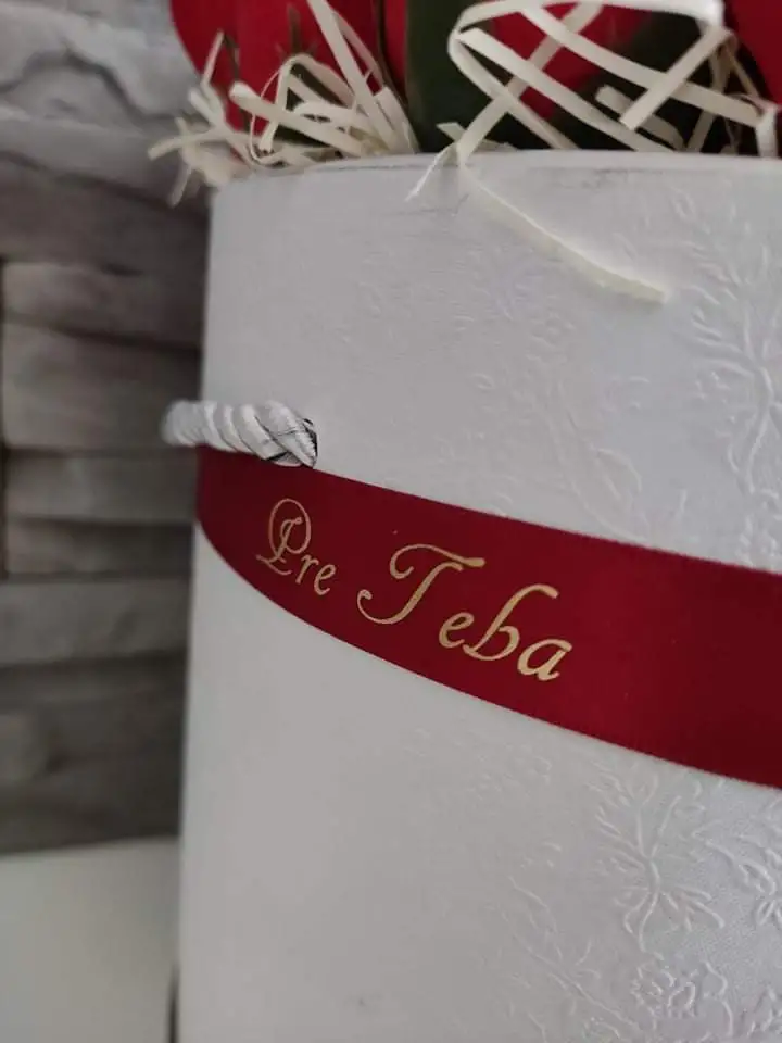 Box s mydlovými ružičkami Pre teba