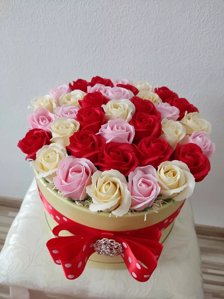 Flowers box - Ruže maxi