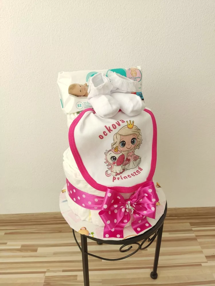 Dvojposchodová torta pre Ockovu princeznú