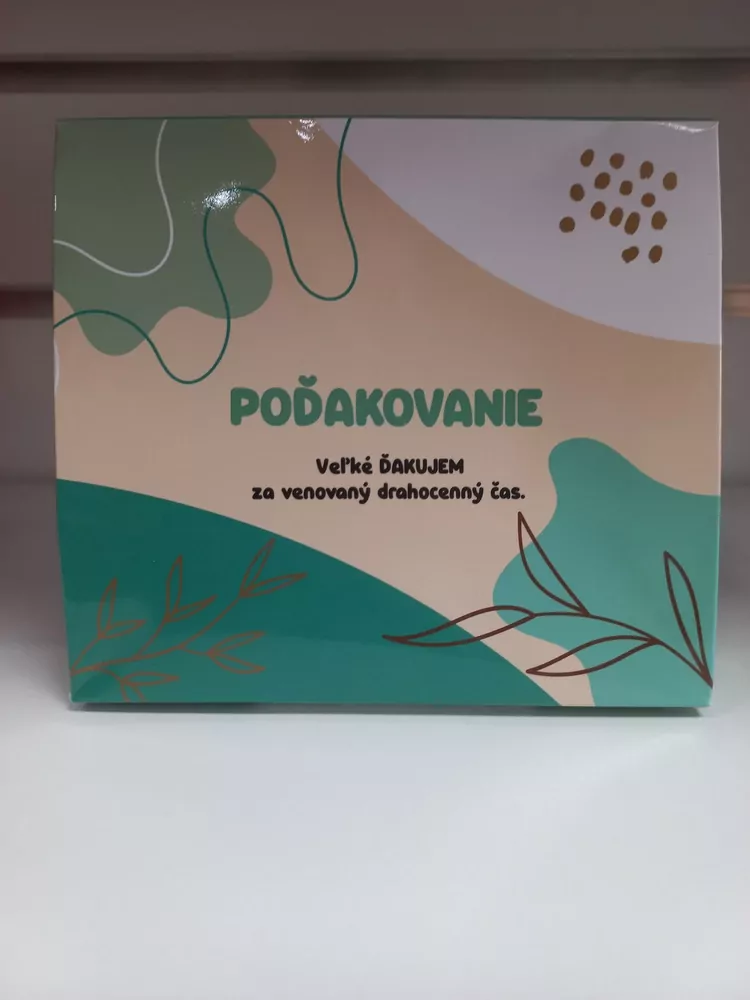 Mydlová sada Poďakovanie