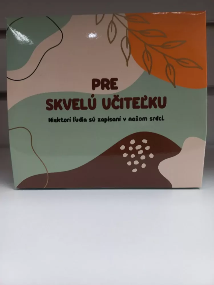 Mydlová sada pre skvelú učiteľku