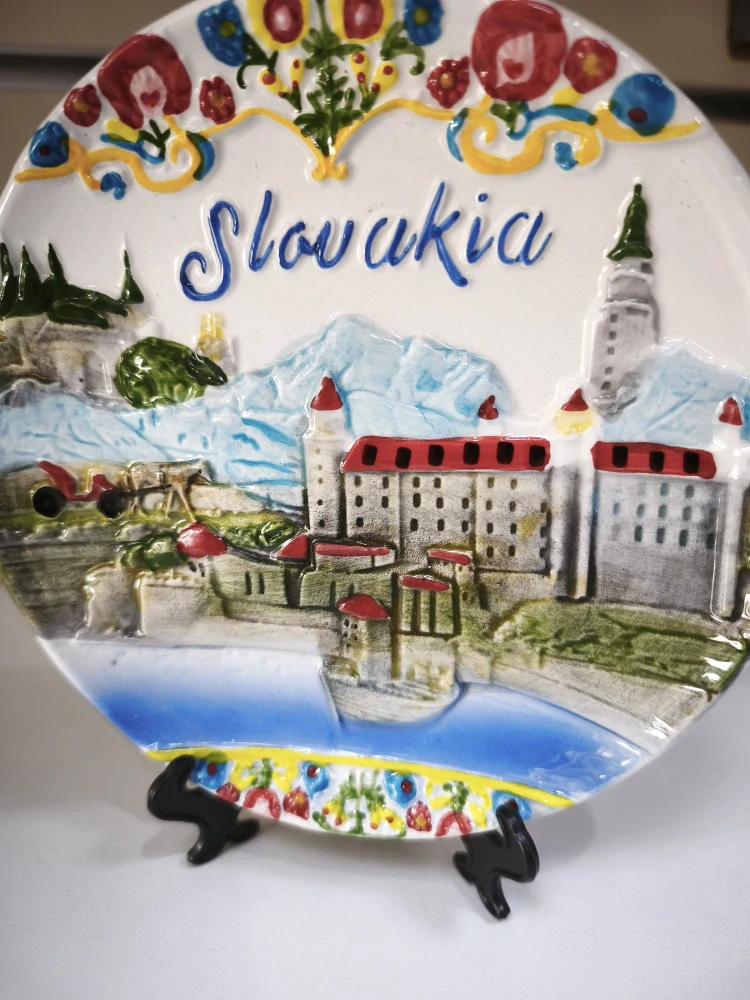 Dekoratívny tanier Slovakia 