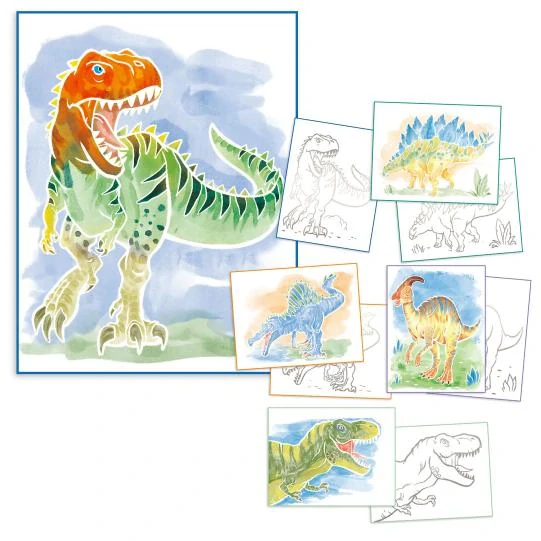 Farby Dino World Color Me Up