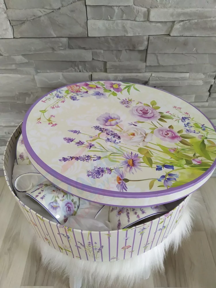 Fialová sada porcelánu v Anglickom štýle Exclusive