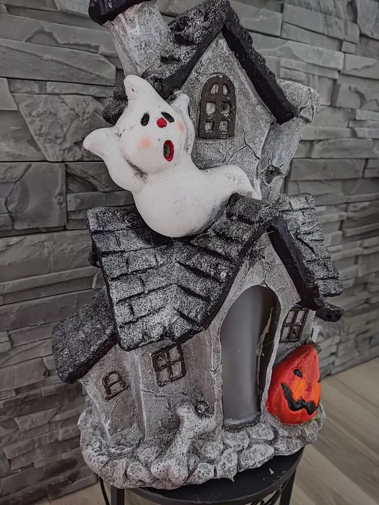 LED haloweensky dom