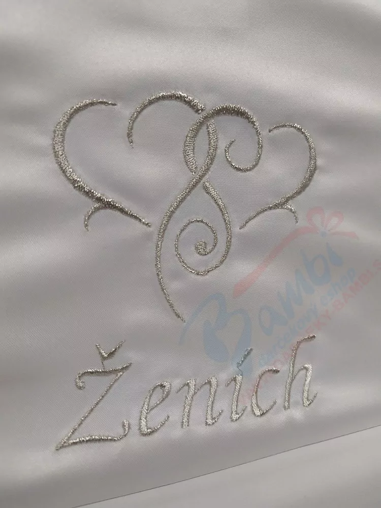 Podbradníky - vyšívané Ženích, Nevesta