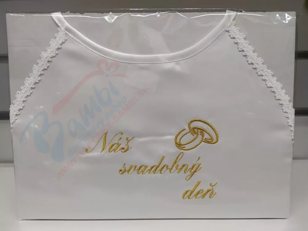 Podbradníky - vyšívané Ženích, Nevesta